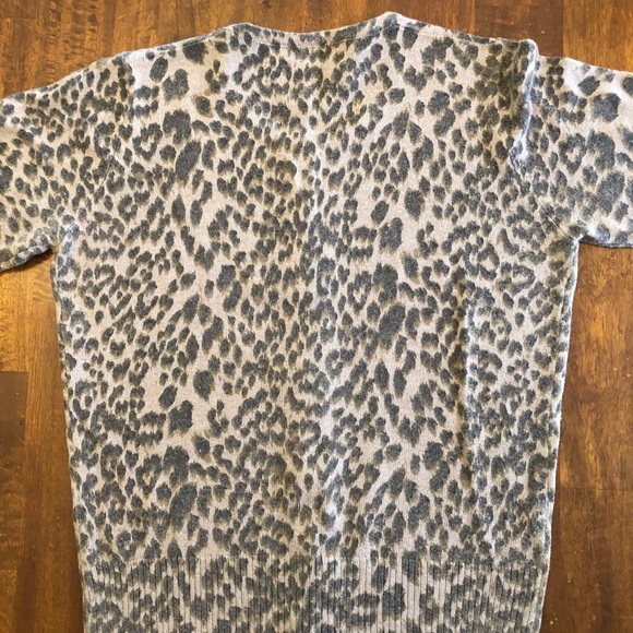 Leopard Print Cardigan - small - Picture 7 of 10